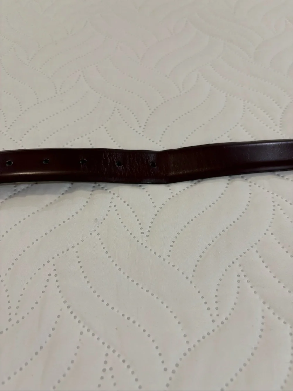 Vintage Cole Haan A1931 Leather Belt | Men’s 40 | Made in USA | Burgundy/Oxblood